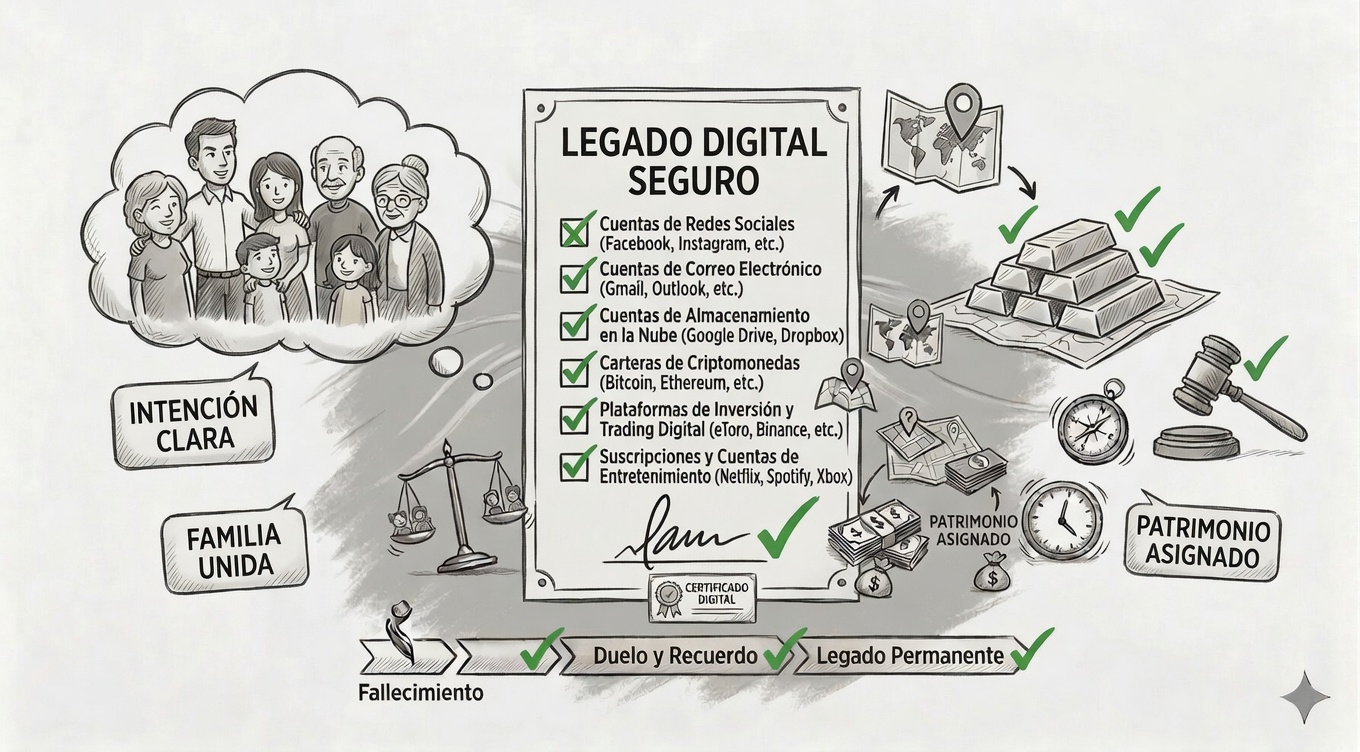 Seguridad y transferencia de claves, contraseñas y activos en la nube.