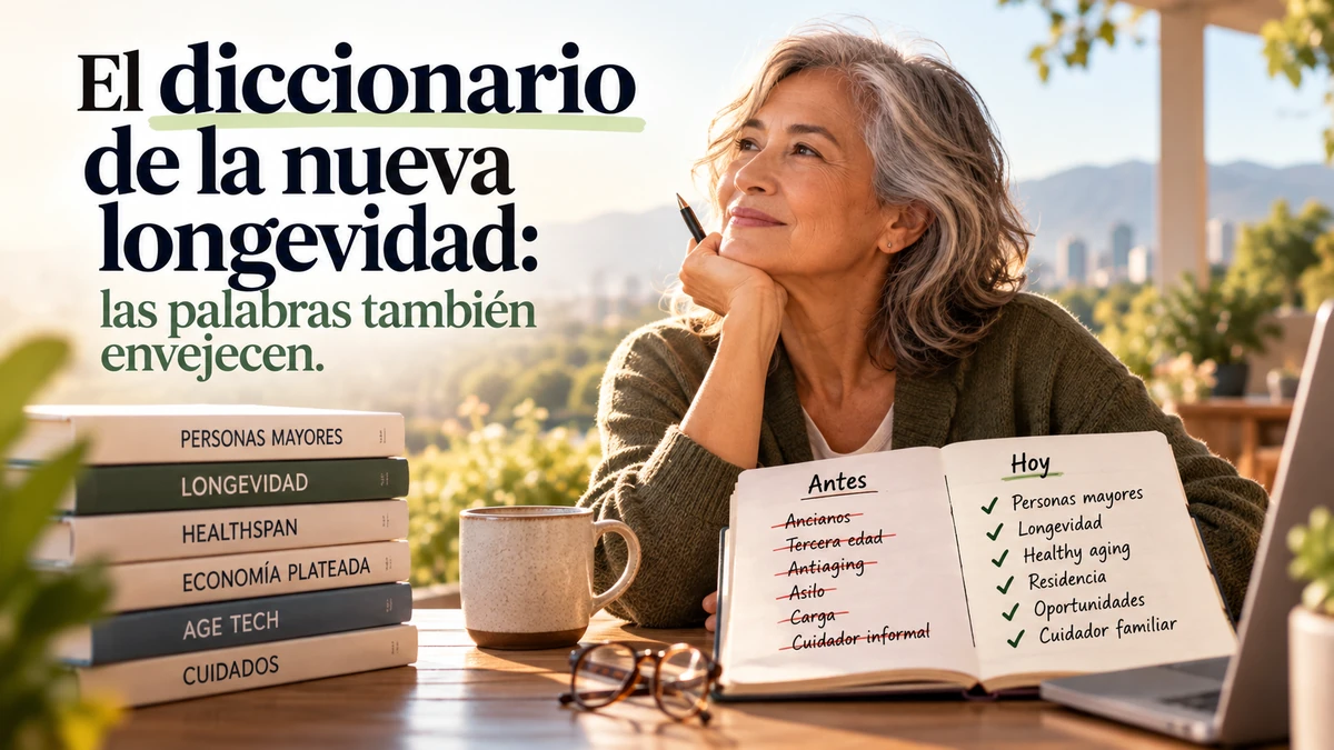 El diccionario de la nueva longevidad: las palabras también envejecen, por Miguel Farrell.