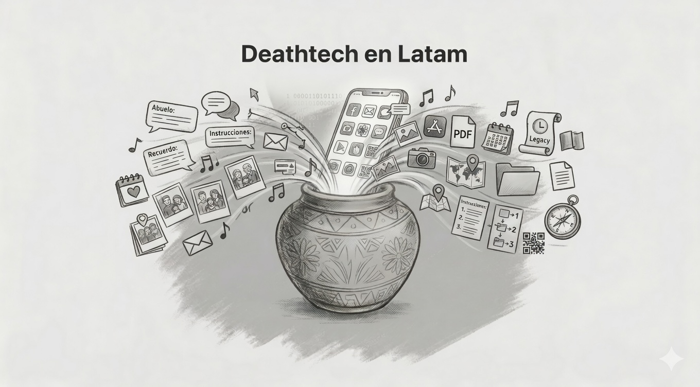 Ecosistema deathtech e innovación en la gestión digital del final de la vida.