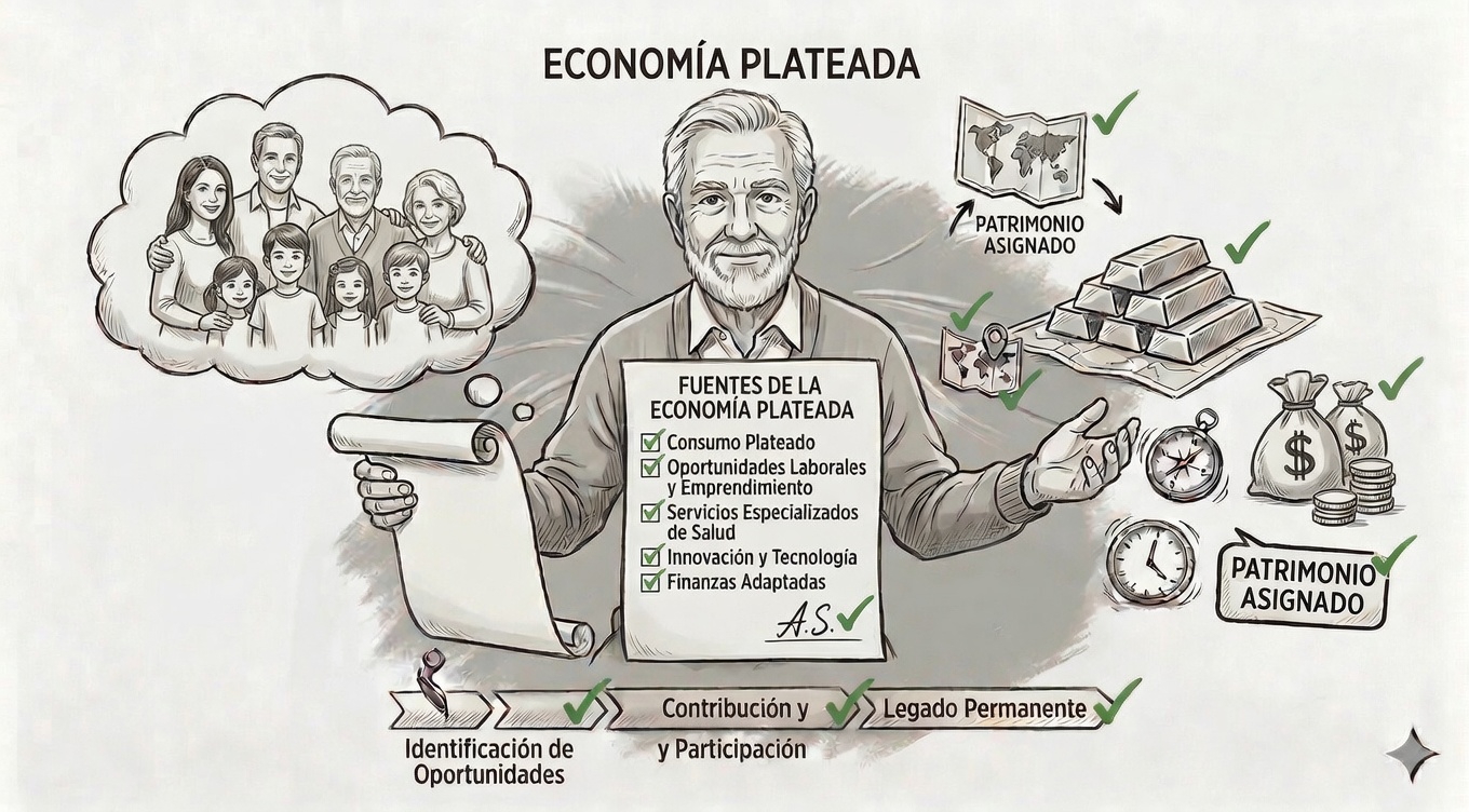 Oportunidades de la economía plateada y servicios financieros para adultos mayores en Latinoamérica.